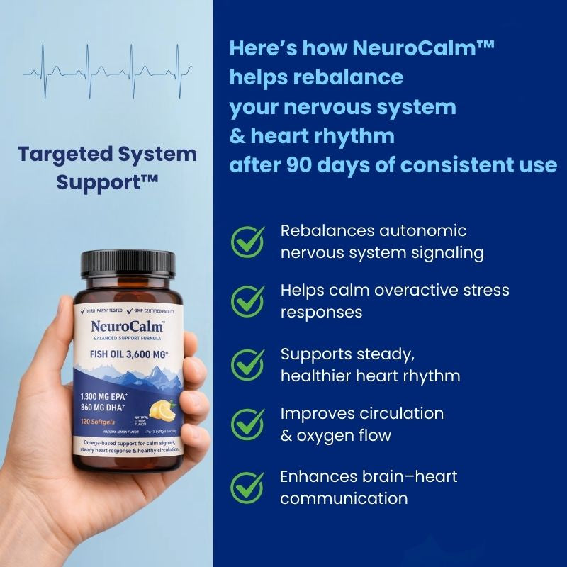 #1 Science-Driven Formula for Nervous System & Heart Rhythm Balance