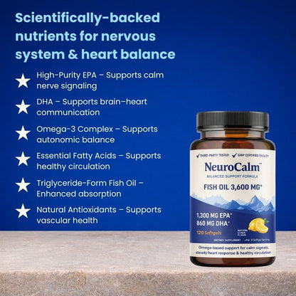 #1 Science-Driven Formula for Nervous System & Heart Rhythm Balance